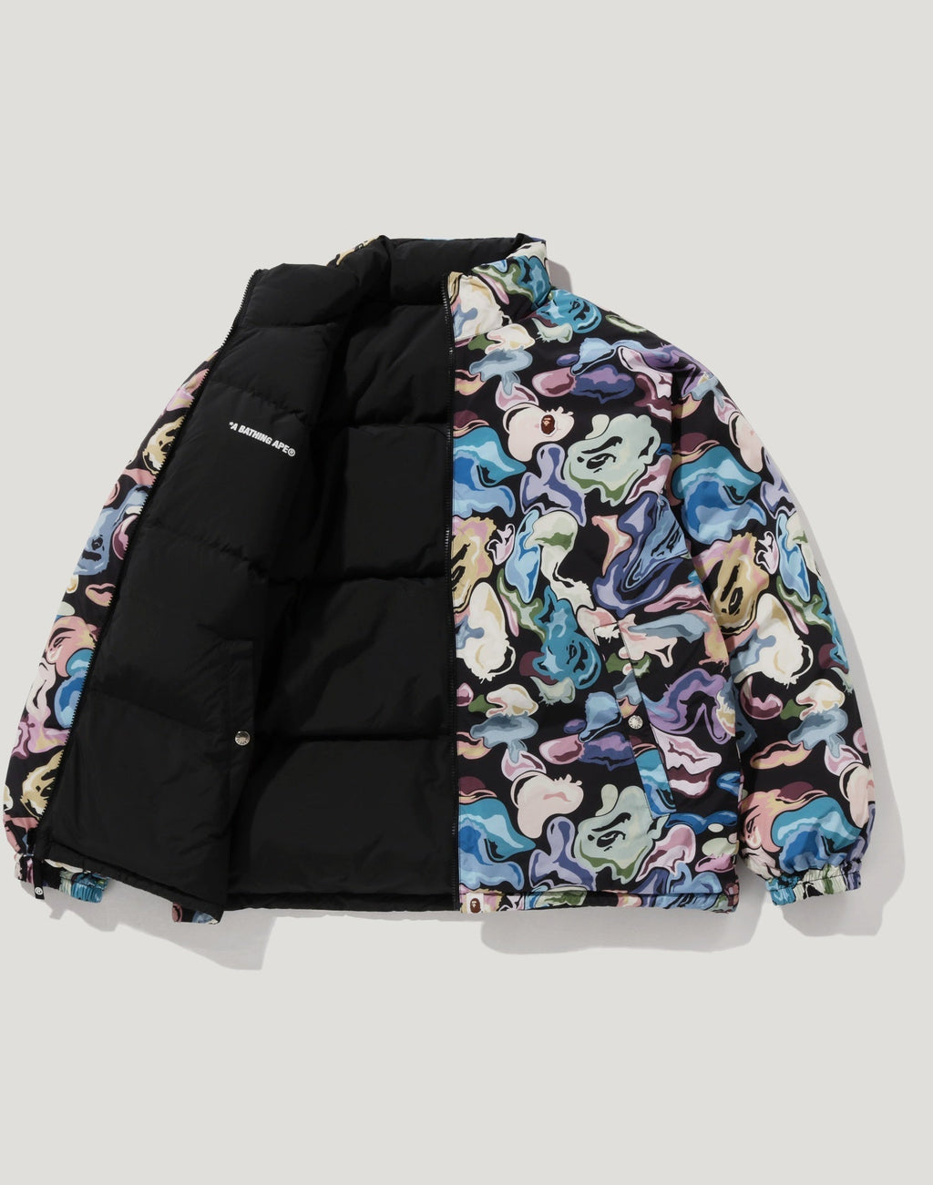ART CAMO REVERSIBLE DOWN JACKET MENS
