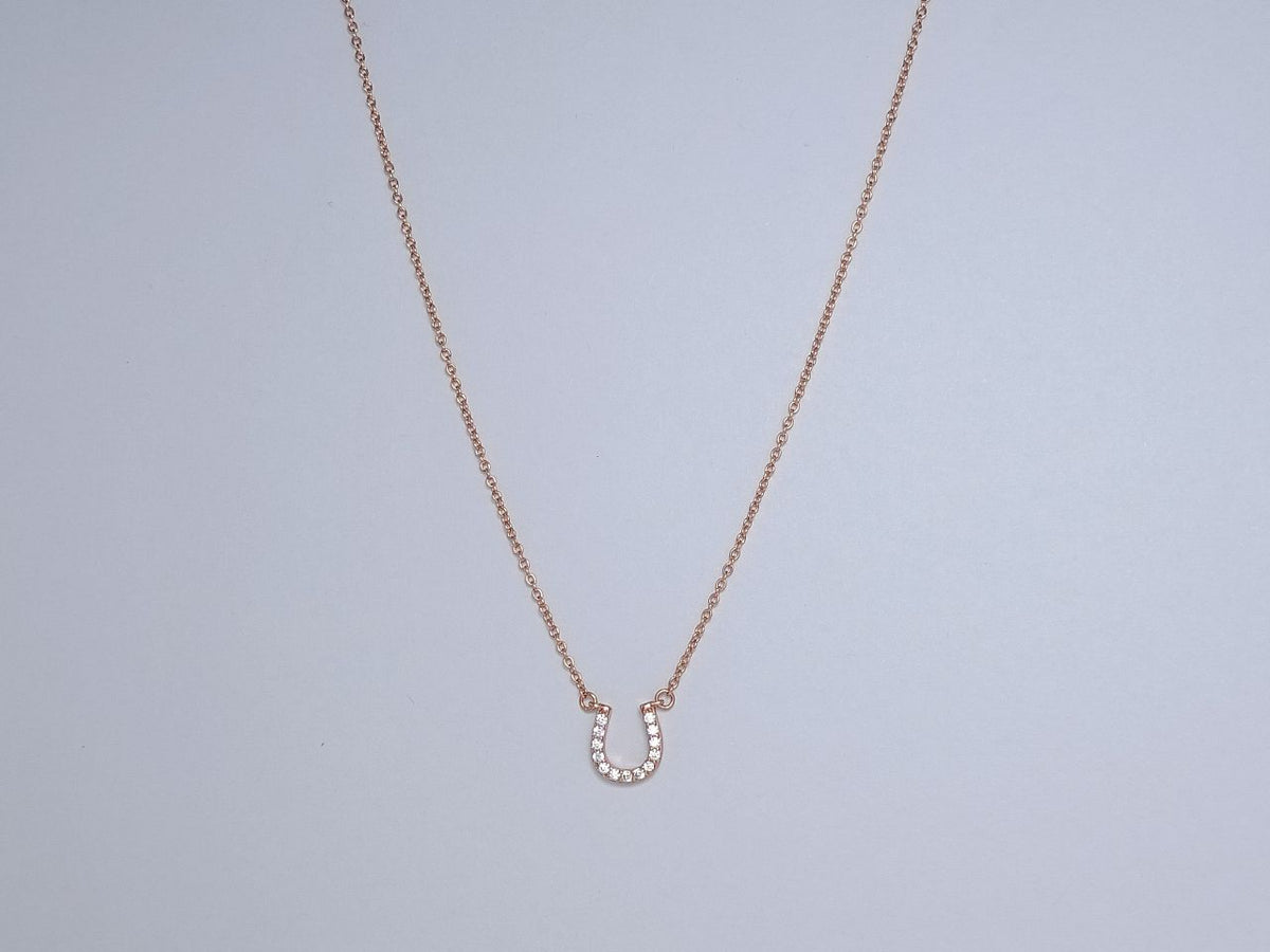 TIFFANY U DIAMONDS PEDANT NECKLACE