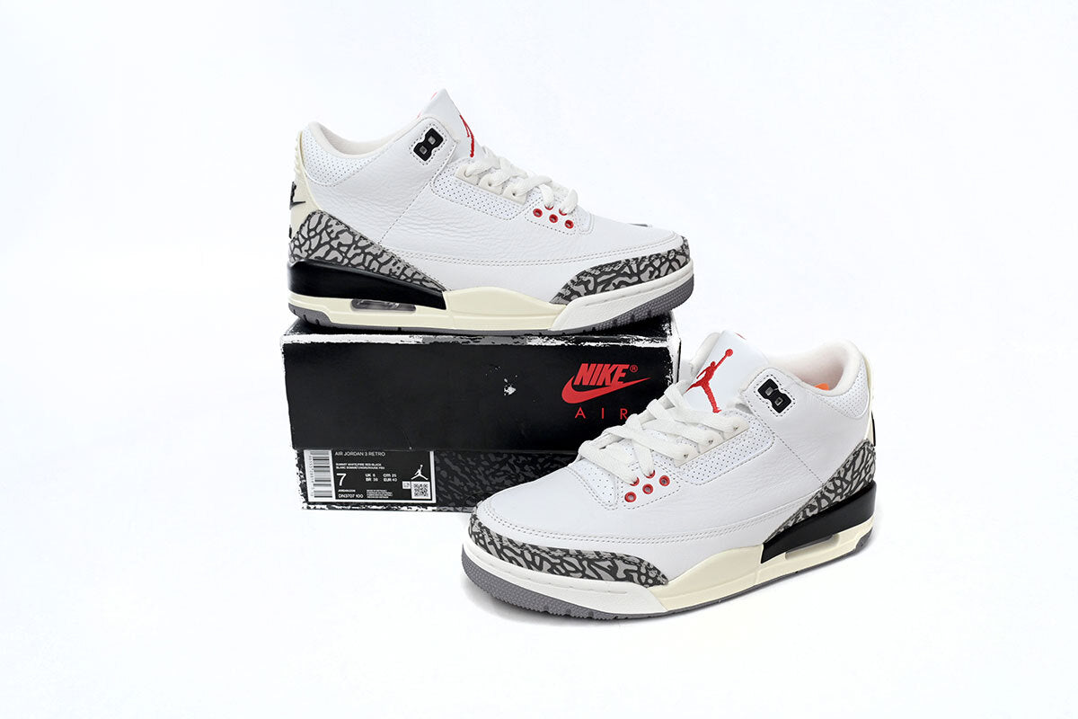 Jordan 3 White Cement 2023 Reps Sneaker DN3707-100