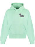 Palm Angels Douby logo-print cotton hoodie