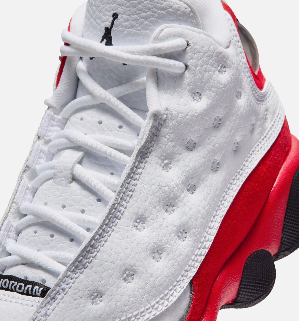 Air Jordan 13 Retro White & University Red Preschool Lifestyle Shoes - White/Black/True Red