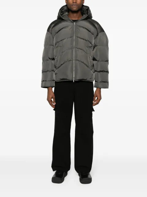 Random Identities hooded padded jacket