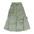 GREEN MULTI POCKET SKIRT