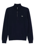 Lacoste High Zipped Neck Plain sweater