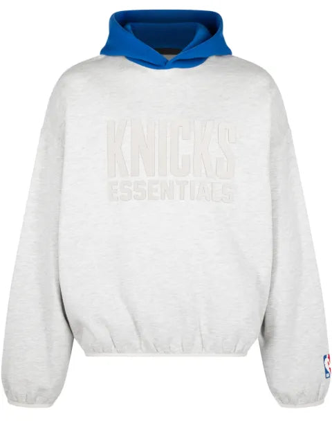 FEAR OF GOD ESSENTIALS Essentials Knicks "Light Heather/Blue" hoodie