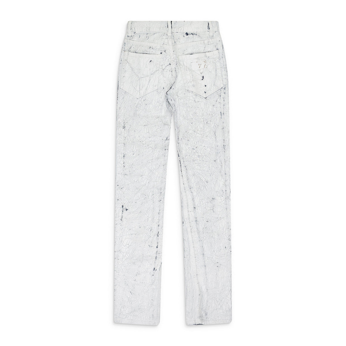White Painted Jeans