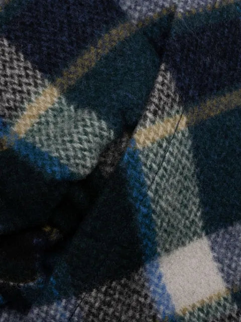 SOUTH2 WEST8 plaid wool shirt jacket