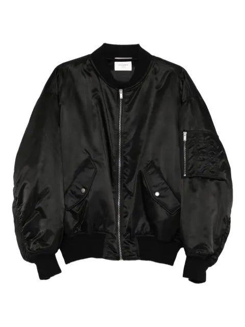 Saint Laurent button-fastening bomber jacket
