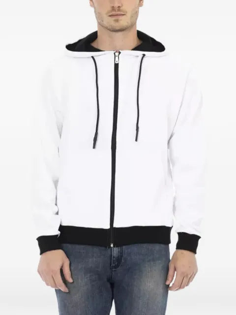 Baldinini logo-print zip-up sweatshirt