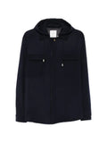 Eleventy hooded wool jacket