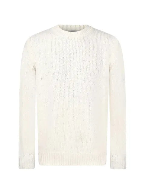 Gran Sasso ribbed-knit crew-neck sweater