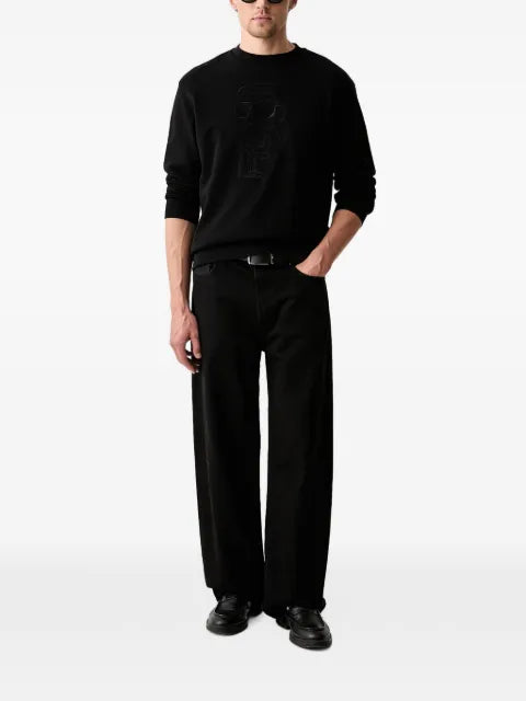 Karl Lagerfeld Ikonik Karl embroidered sweater