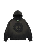 Denim Tears Peace Wreath Knockout zip-up hoodie