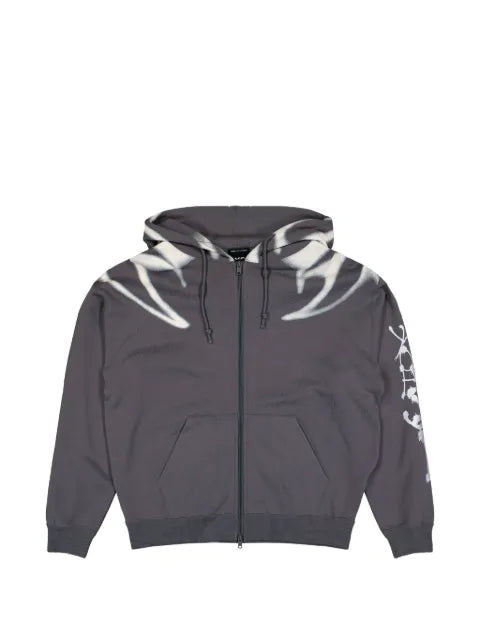Y-3 Chito graphic French terry zipper hoodie