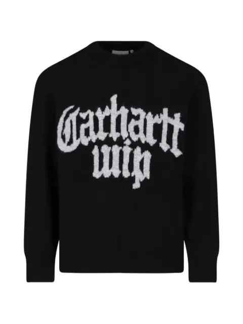 Carhartt WIP logo-intarsia sweater