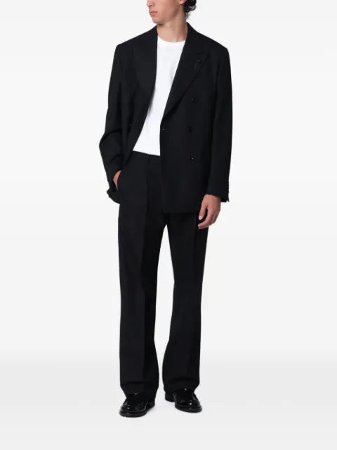 Lardini pinstripe double-breasted blazer