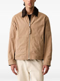 Marc O'Polo corduroy-collar zip-up jacket