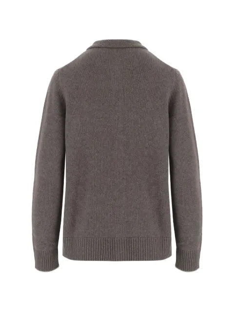 arch4 Mr Redcar cashmere flap-pockets cardigan