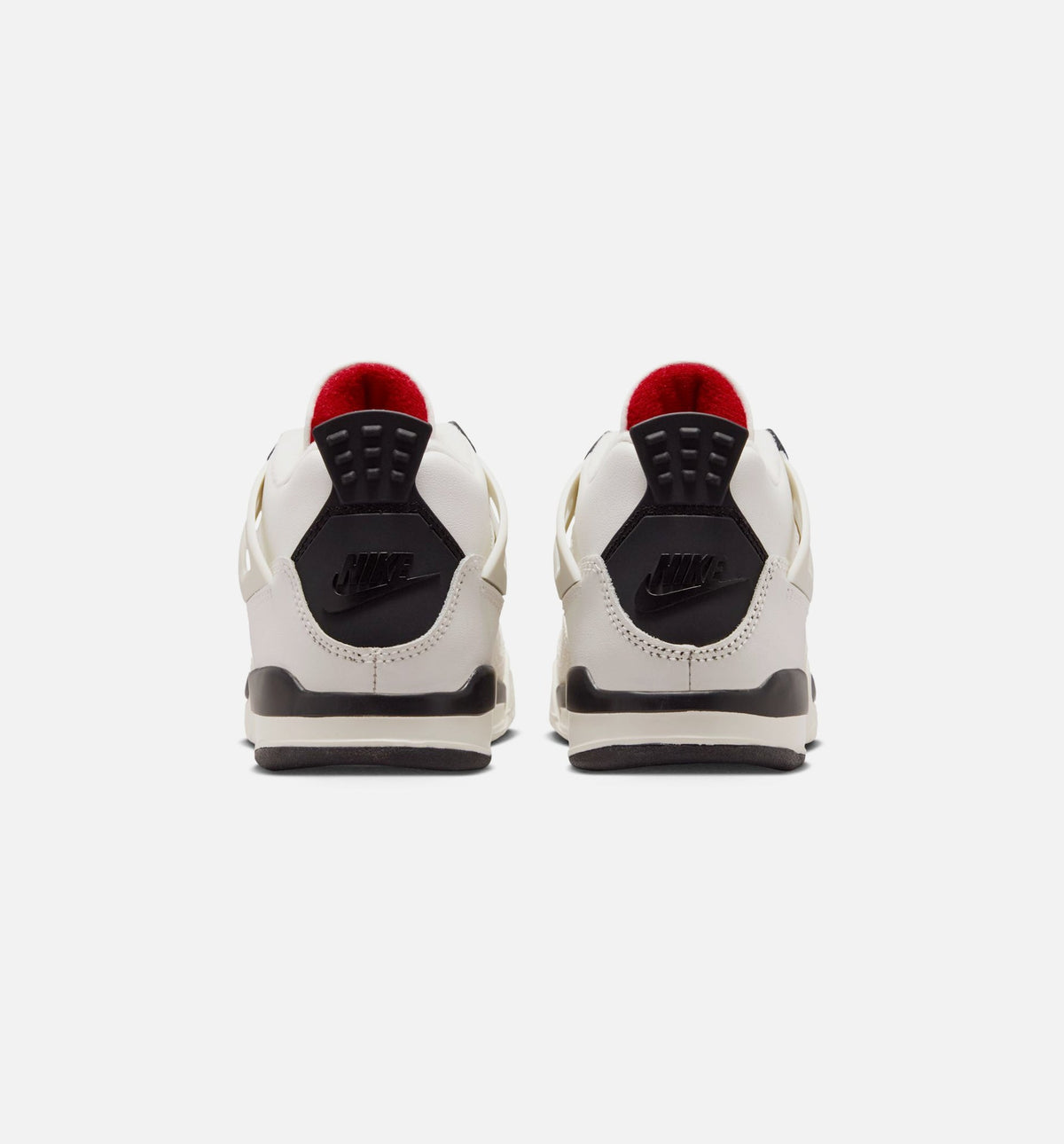 Air Jordan 4 Retro Flight Club | Preschool Lifestyle Shoe | Sail/Black/University Red