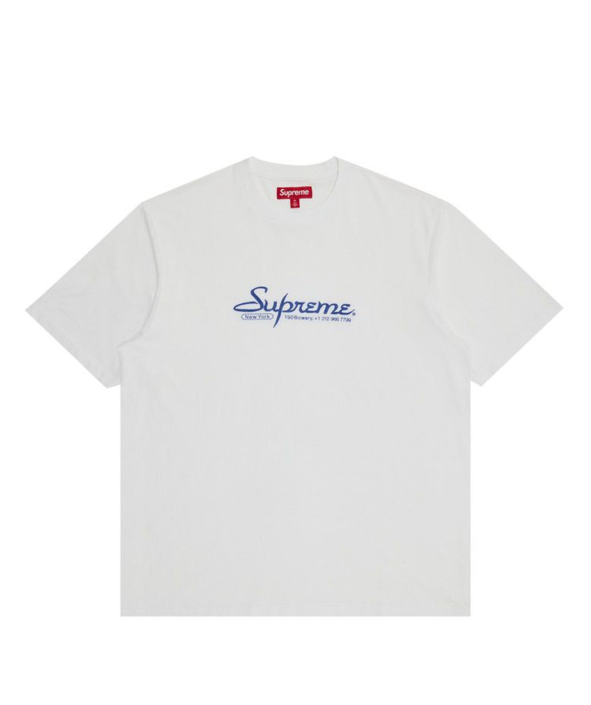 Supreme Contact Short-Sleeve Top White