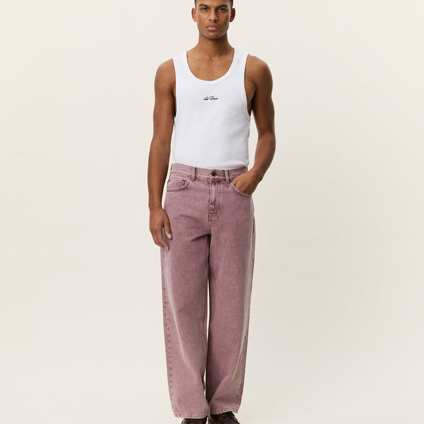 Les Deux Roi Denim Jeans: Light Pink
