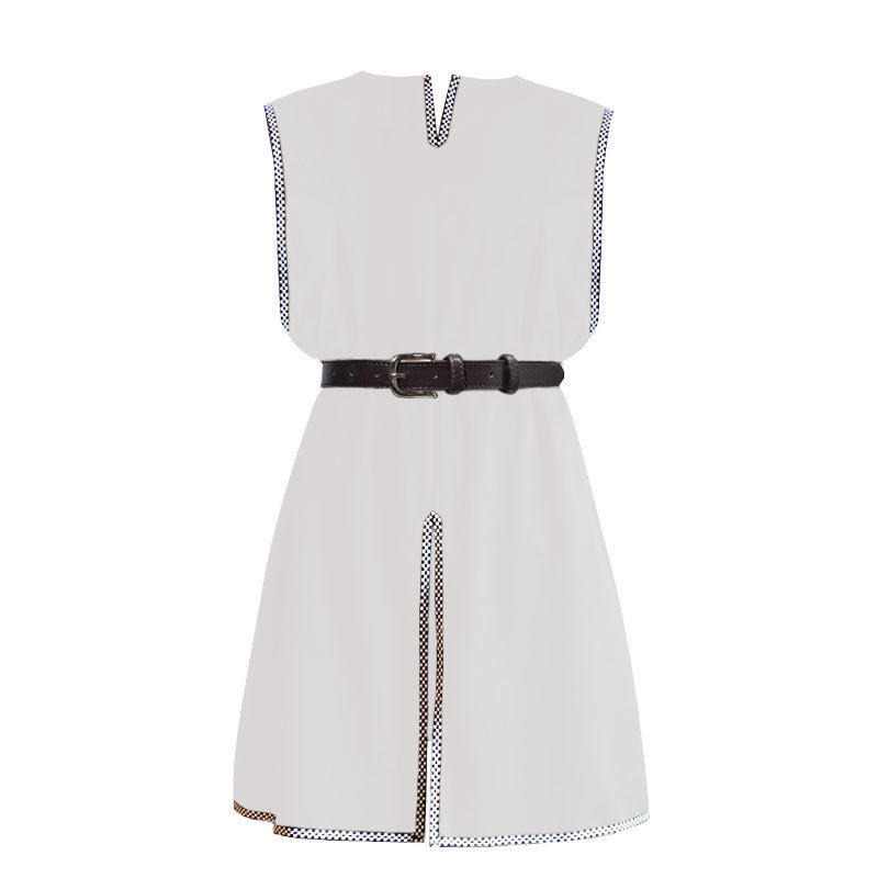 Halloween Medieval Knight Sleeveless Tunic Warrior Cosplay Costume