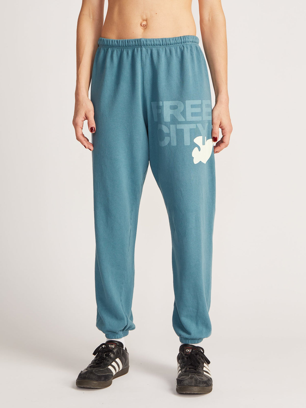 FREECITY LARGE SWEATS BLUE
