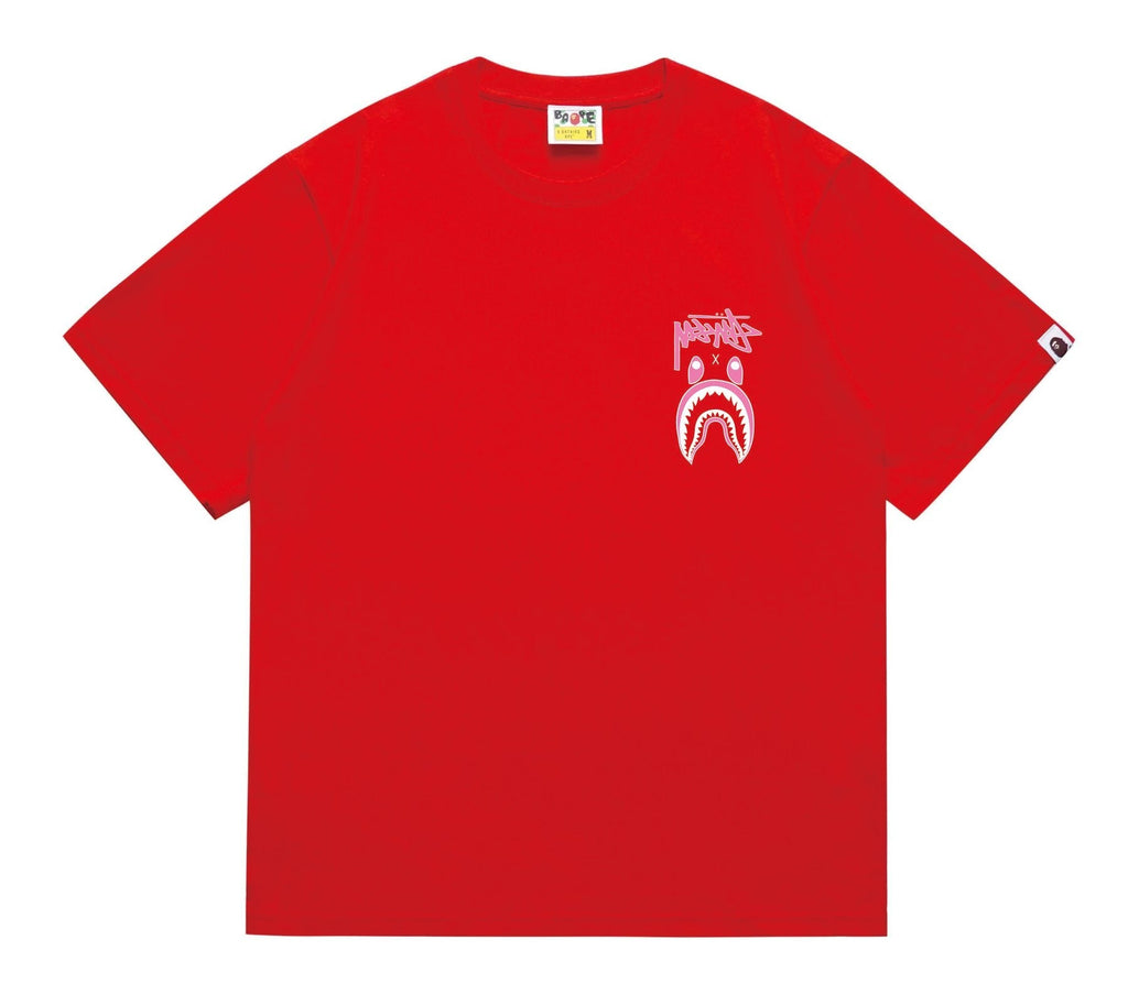 BAPE Tonal Shark Wordmark Graphic T-Shirt
