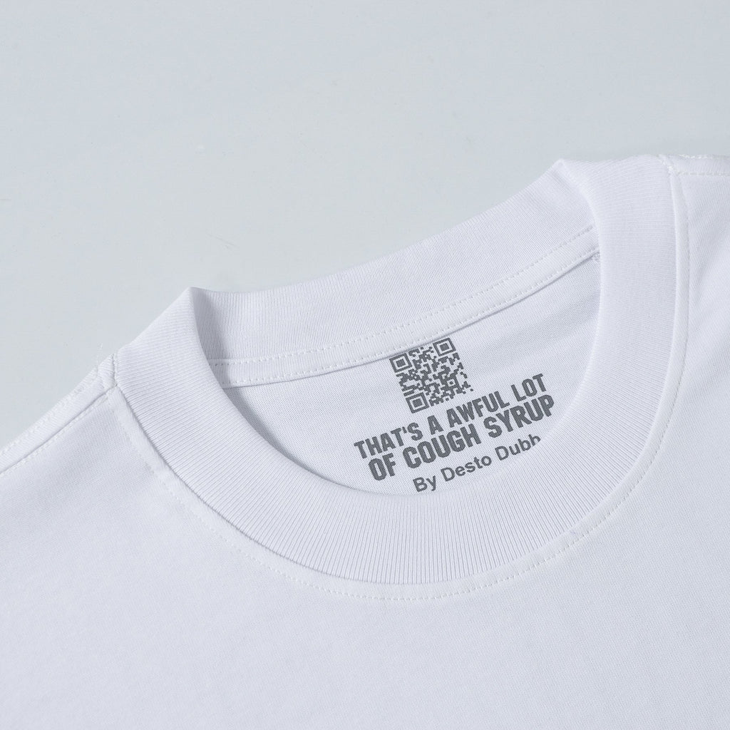THAT'S A AWFUL LOT OF COUGH SYRUP Bottle Graphic Short-Sleeve T-Shirt