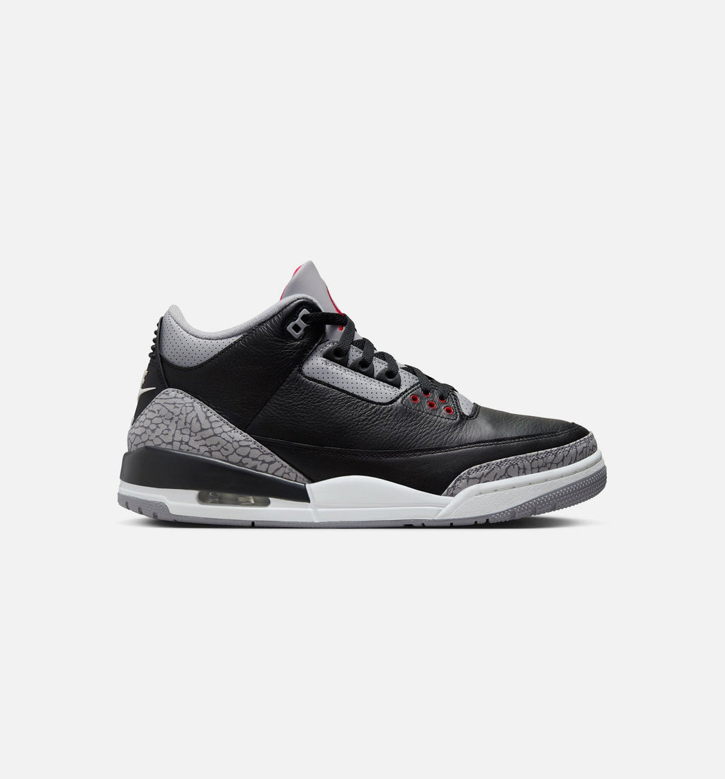 Air Jordan 3 Retro Black Cement Men's Lifestyle Shoe