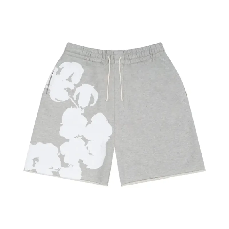 Denim Tears Big Cotton Wreath Sweat Shorts