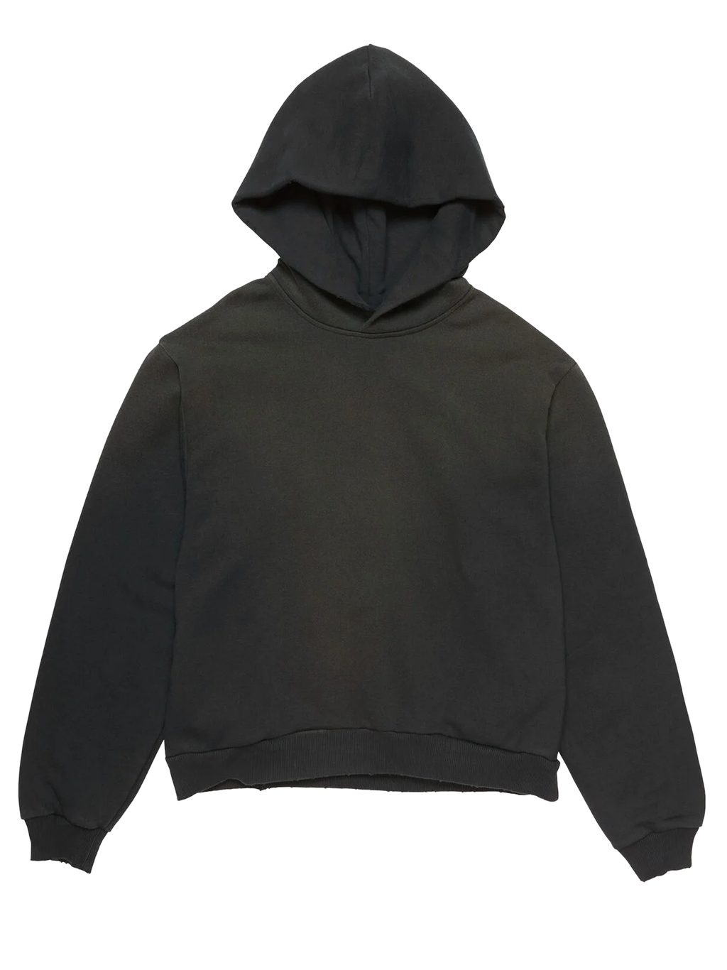 Acne Studios Stockholm Logo Hoodie in Washed Black