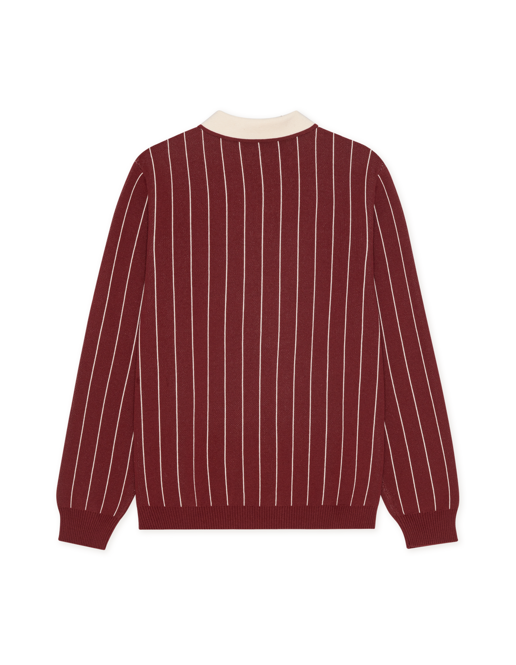 Les Deux Signature Knitted Long Sleeve Polo