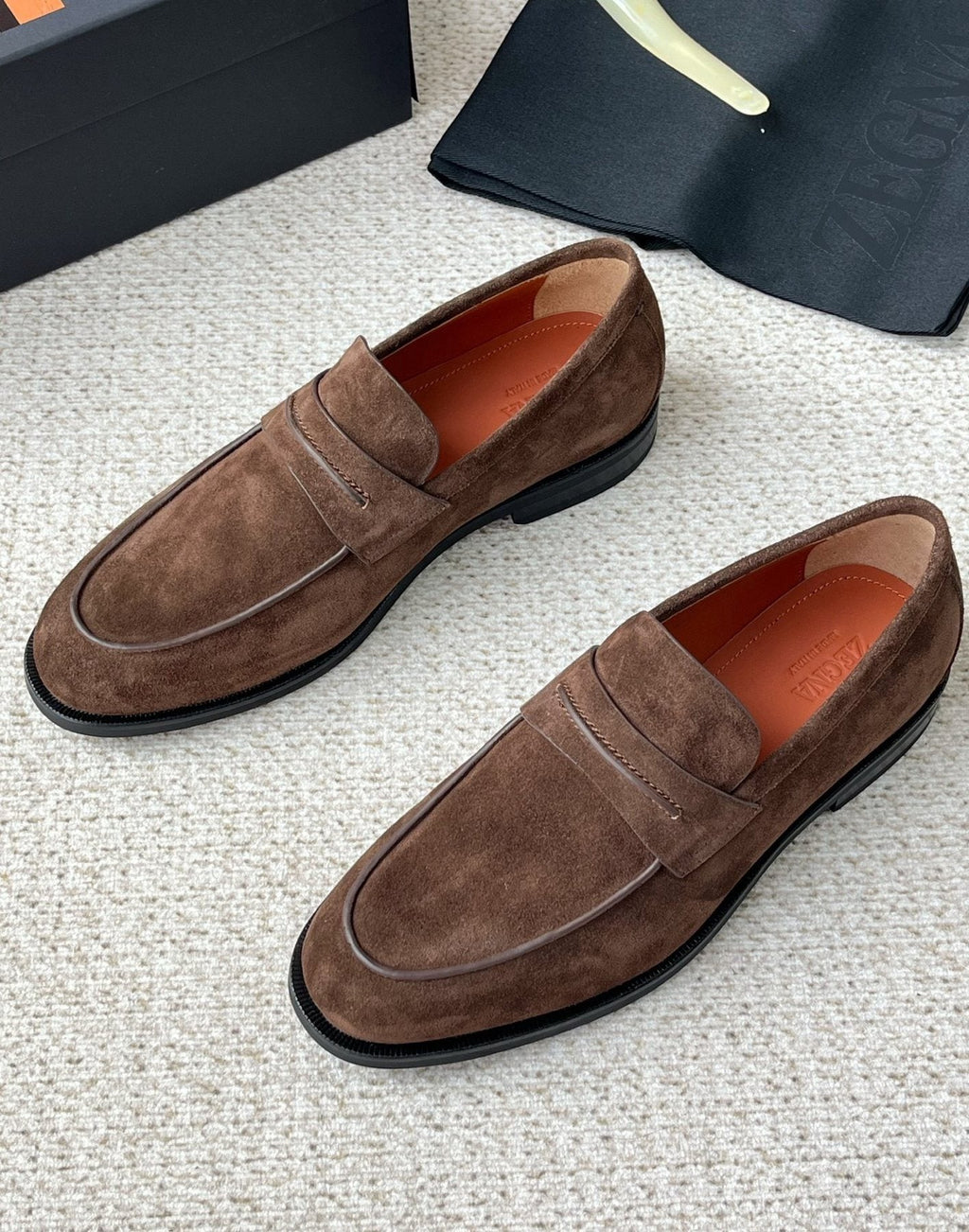 Zegna Penny Loafers