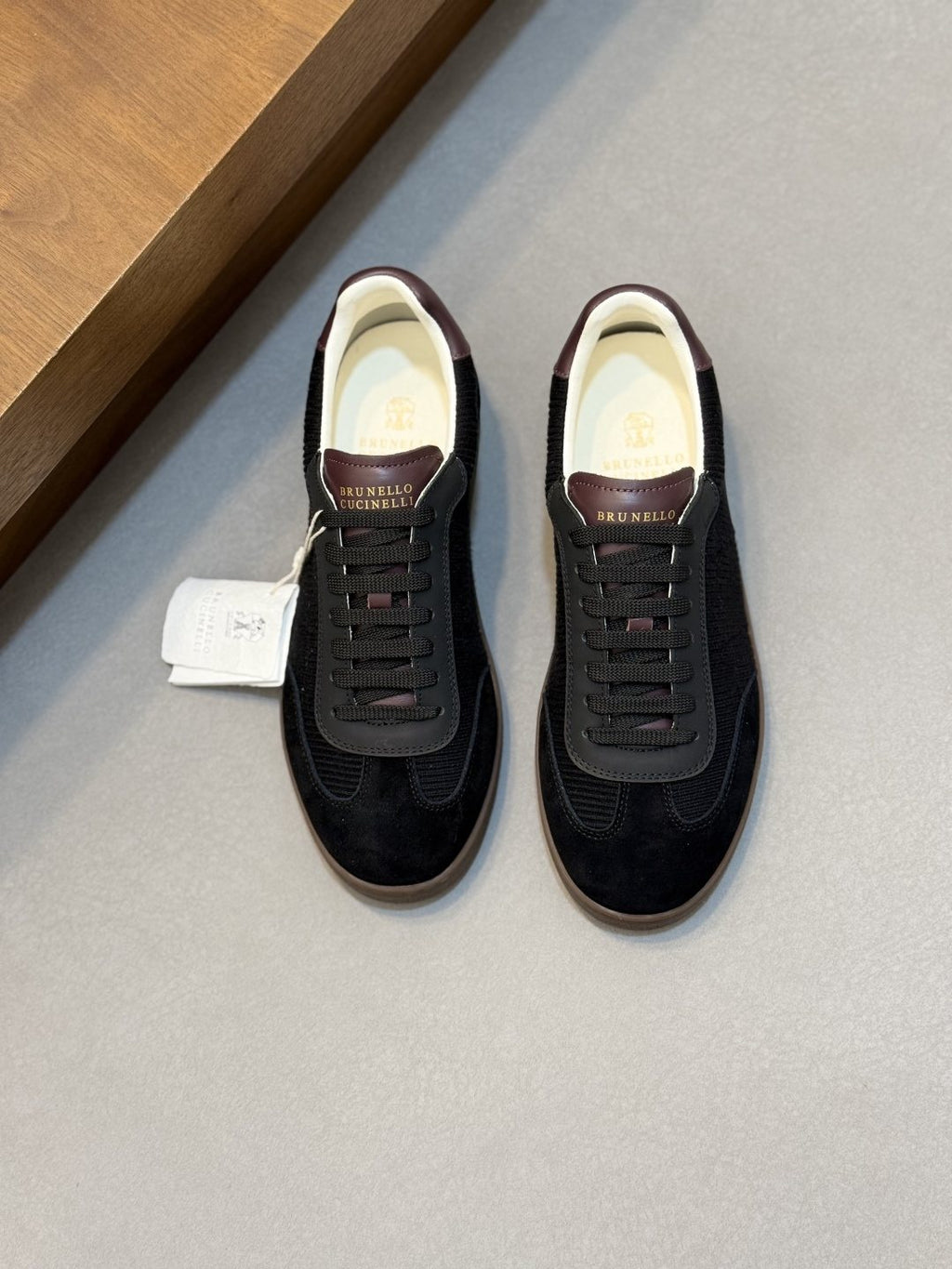 Brunello Cucinelli Men's Low-Top Suede Sneakers