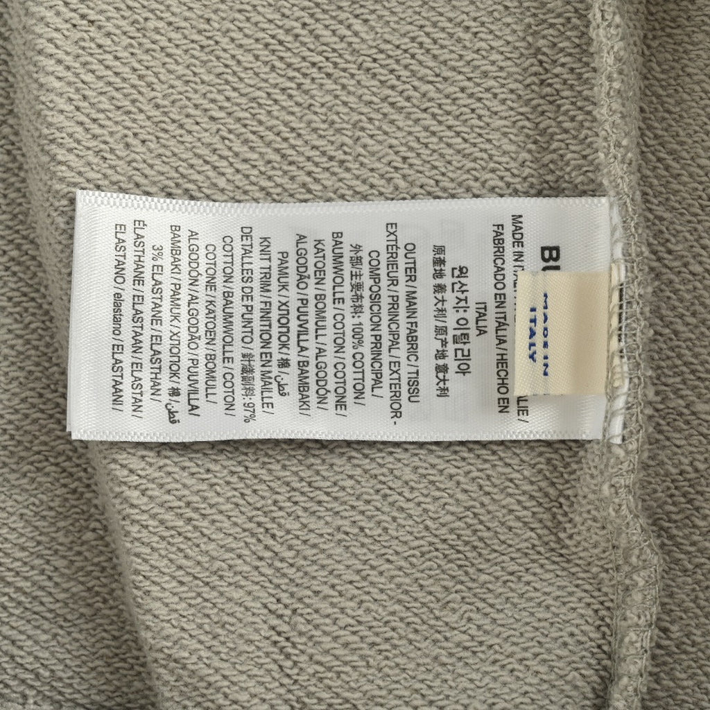 Gucci 26F Vintage Letter Print Crew Neck Sweatshirt Grey